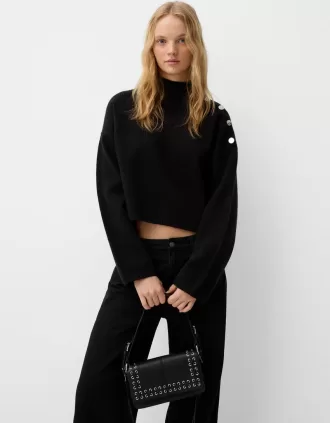 Minaudière with tie detail