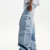 Multi-cargo baggy jeans