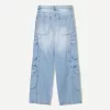Multi-cargo baggy jeans