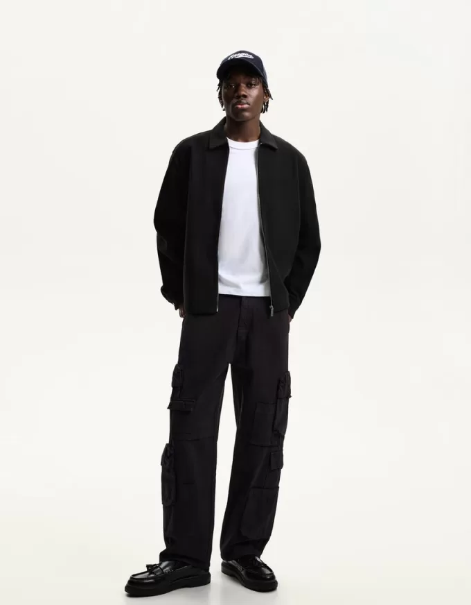 Multi-cargo baggy pants