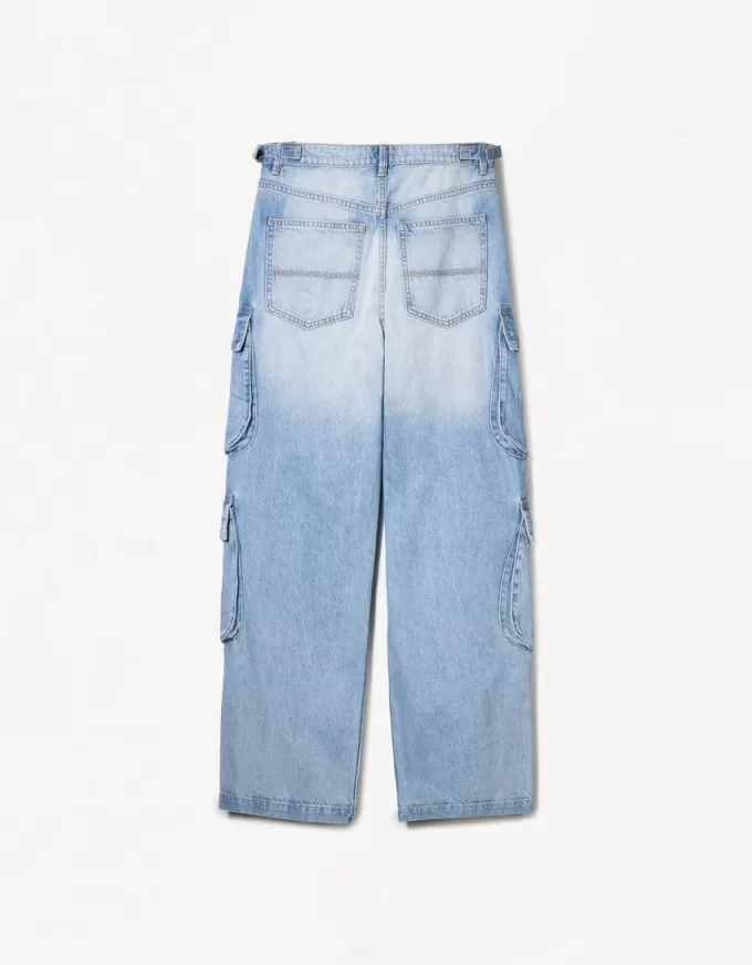 Multi-pocket cargo jeans