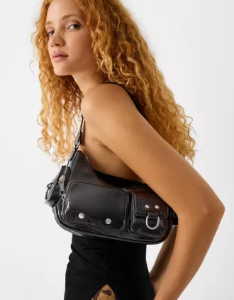 Multi-pocket shoulder bag