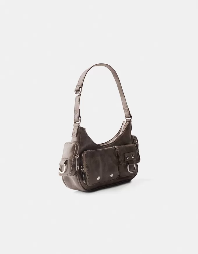 Multi-pocket shoulder bag