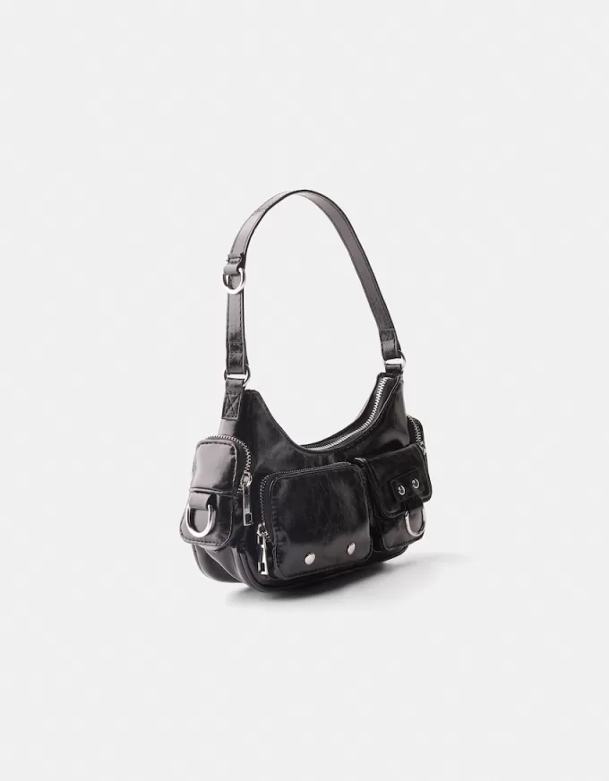 Multi-pocket shoulder bag