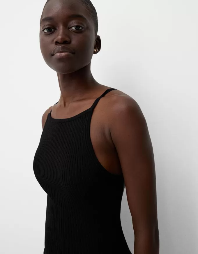 Open back midi dress