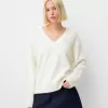 Oversize V-neck sweater