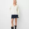 Oversize V-neck sweater