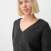 Oversize V-neck sweater