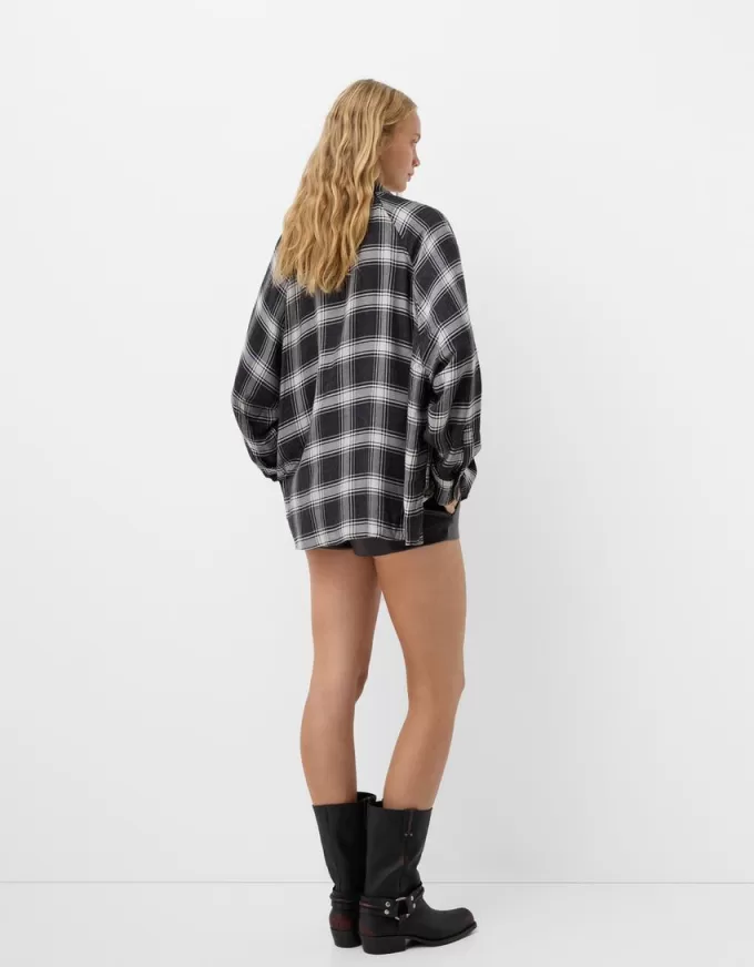 Oversize check shirt Oversize check shirt