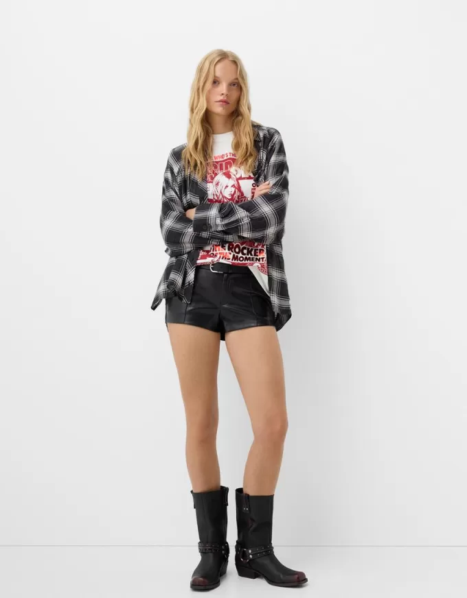 Oversize check shirt Oversize check shirt