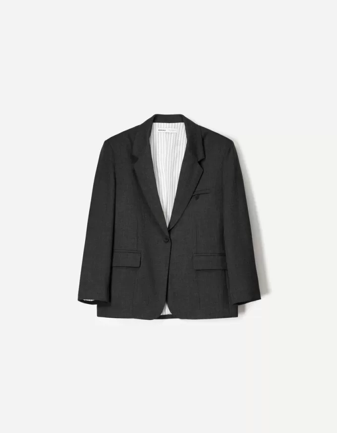 Oversize flecked blazer Oversize flecked blazer