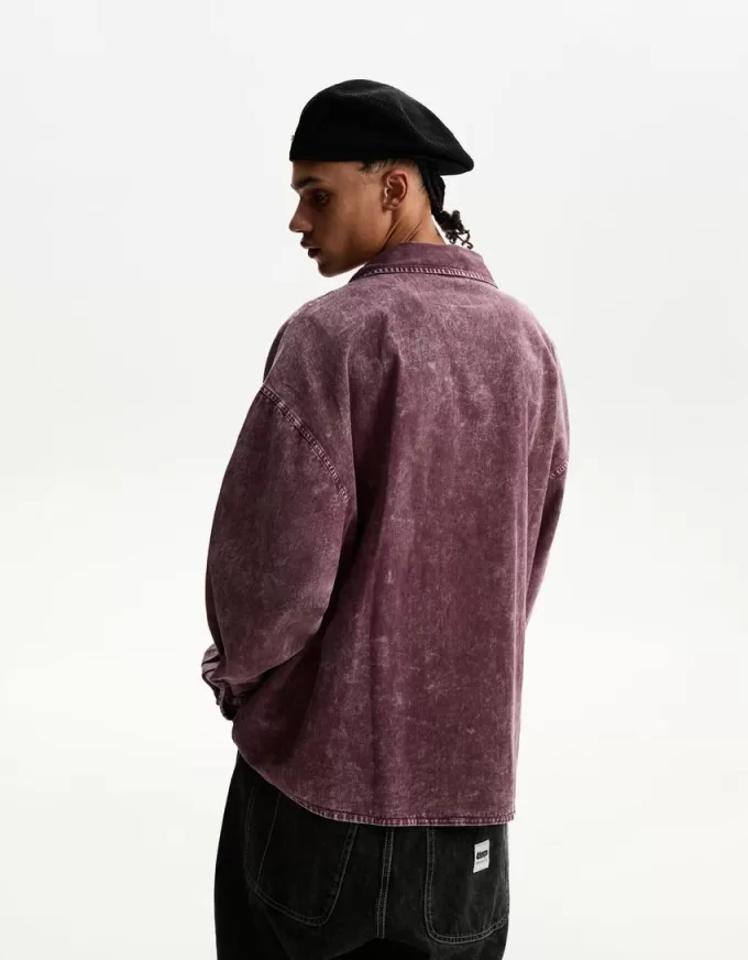 Oversize long sleeve shirt