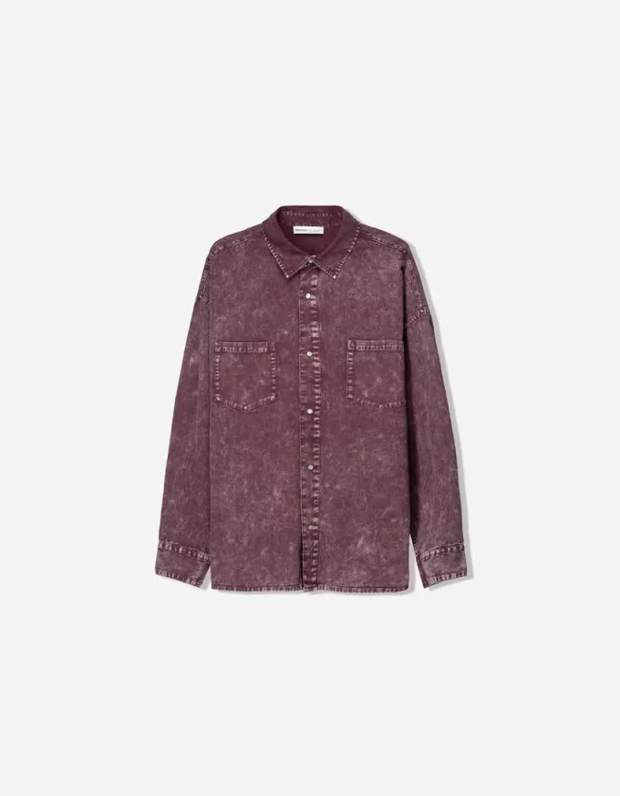 Oversize long sleeve shirt