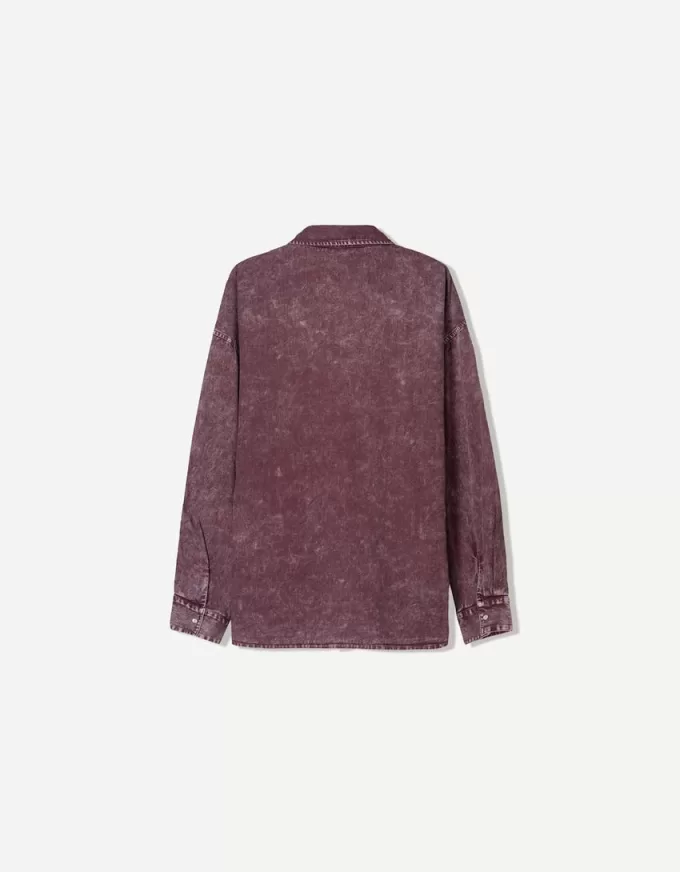 Oversize long sleeve shirt