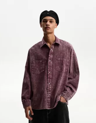 Oversize long sleeve shirt