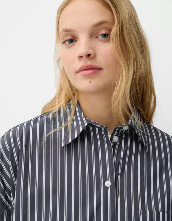Oversize poplin shirt Oversize poplin shirt