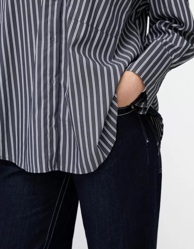 Oversize poplin shirt Oversize poplin shirt