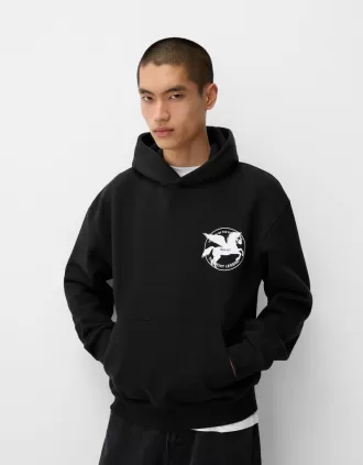 Oversize printed sweatshirt