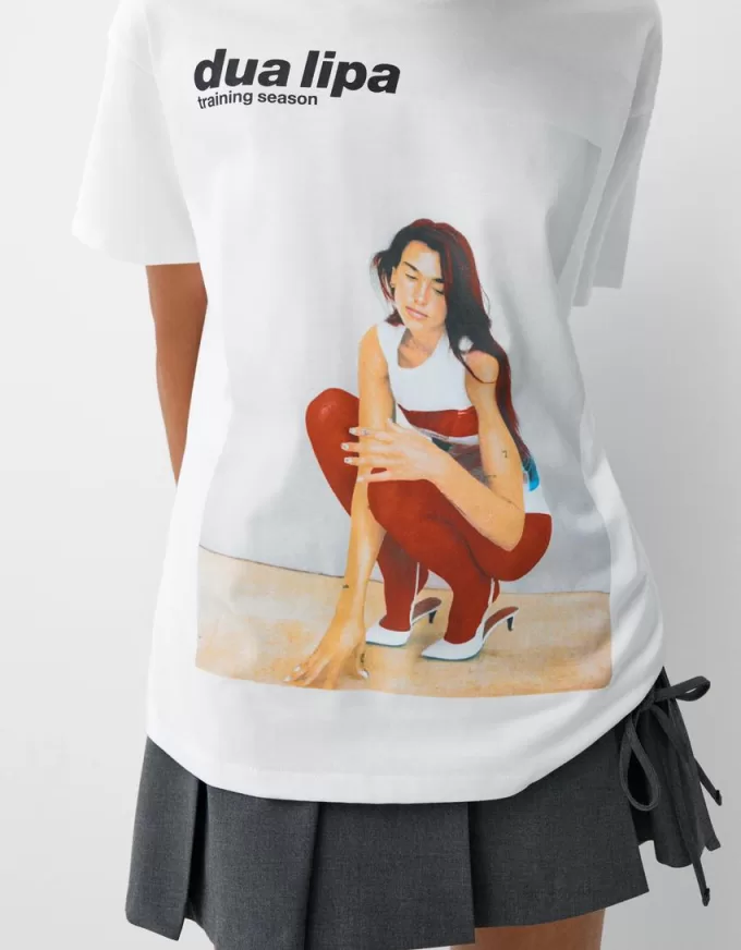 Oversize short sleeve Dua Lipa T-shirt