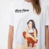 Oversize short sleeve Dua Lipa T-shirt