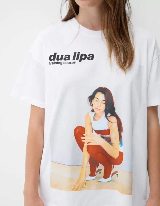 Oversize short sleeve Dua Lipa T-shirt