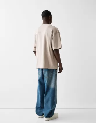 Oversize short sleeve T-shirt