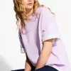 Oversize short sleeve heavy cotton T-shirt