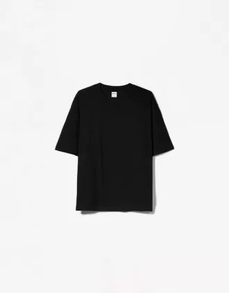 Oversize short sleeve heavy cotton T-shirt