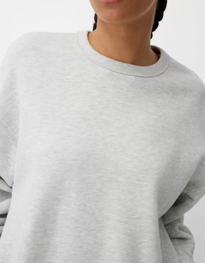 Oversize sweatshirt with side pockets