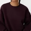 Oversize sweatshirt with side pockets Oversize sweatshirt with side pockets