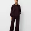 Oversize sweatshirt with side pockets Oversize sweatshirt with side pockets
