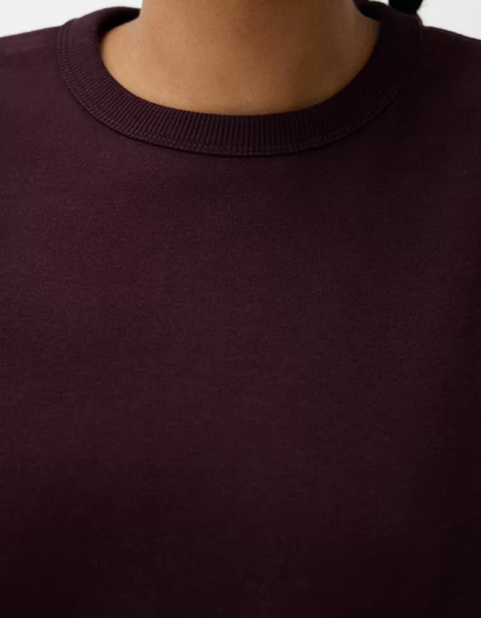 Oversize sweatshirt with side pockets Oversize sweatshirt with side pockets