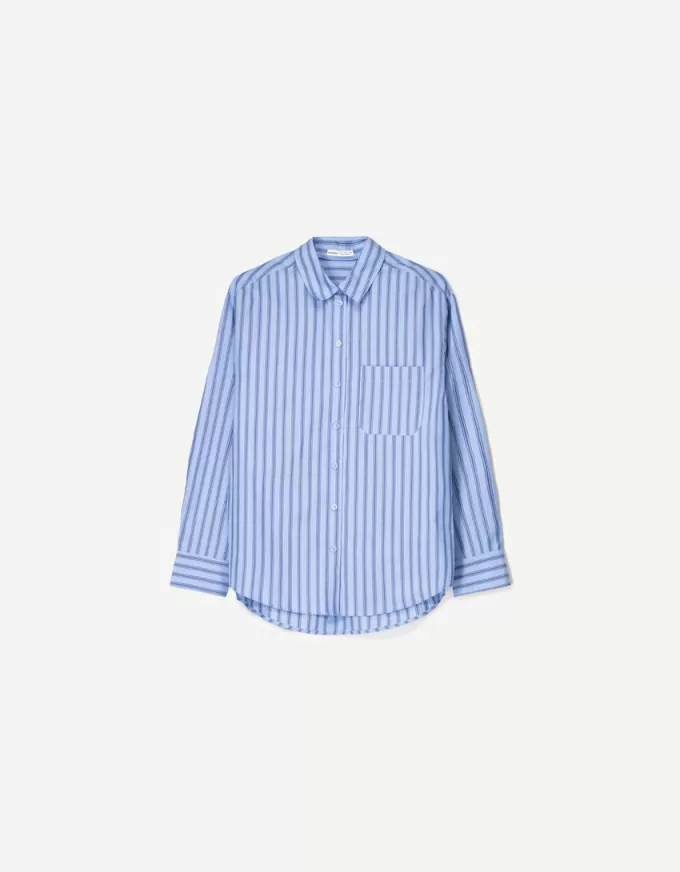 Oversized poplin shirt Oversized poplin shirt