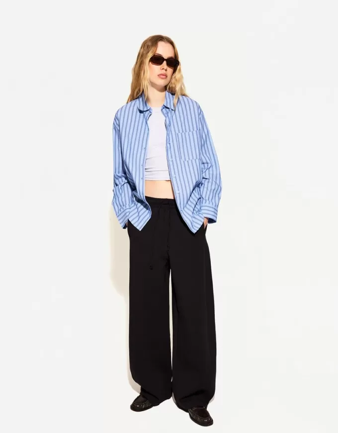 Oversized poplin shirt Oversized poplin shirt