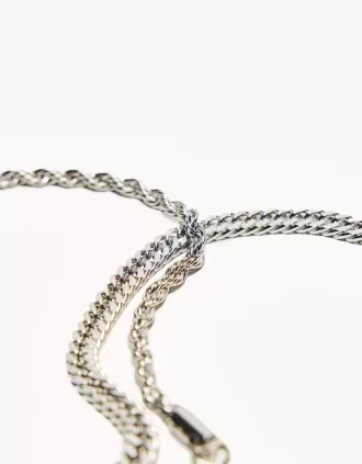 Pack of 2 steel bracelets