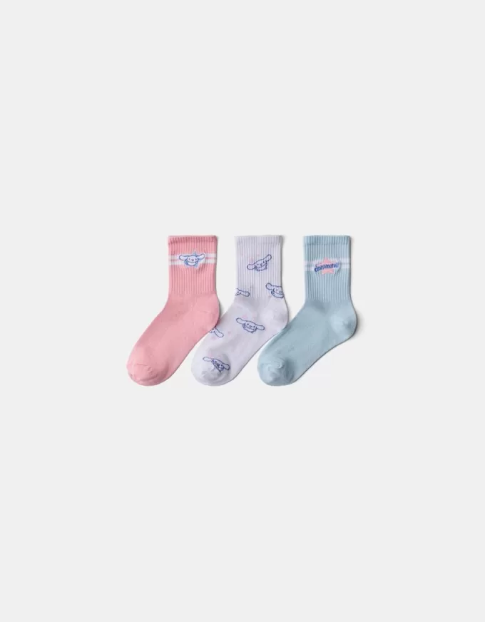 Pack of 3 Cinnamoroll socks