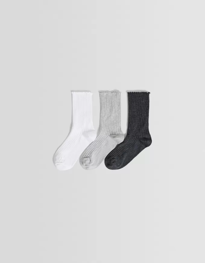 Pack of 3 pairs of socks Pack of 3 pairs of socks