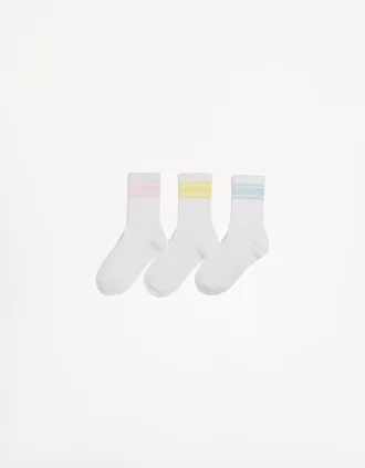 Pack of 3 pairs of sporty socks