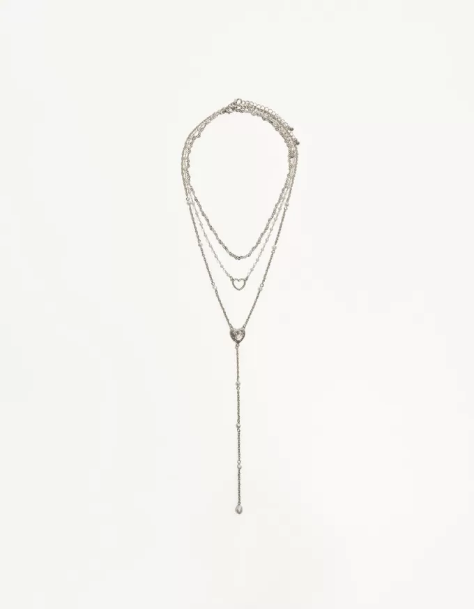 Pack of 3 pendant necklaces