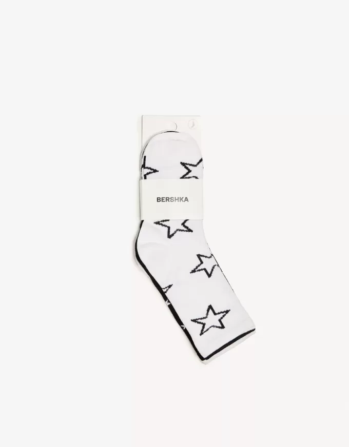 Pack of 3 printed socks Pack of 3 printed socks