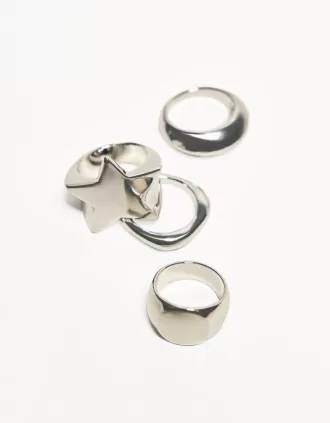 Pack of 3 rings