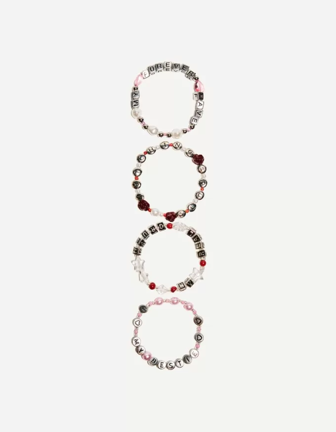 Pack of 4 bracelets