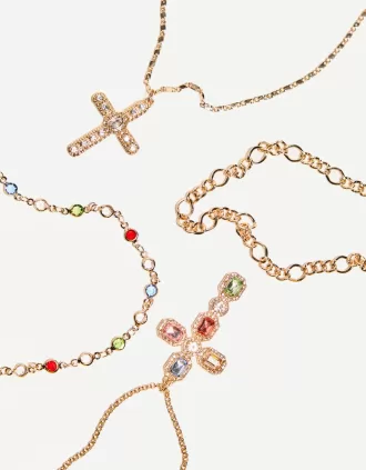 Pack of 4 pendant necklaces Pack of 4 pendant necklaces