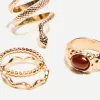 Pack of 7 snake rings Pack of 7 snake rings