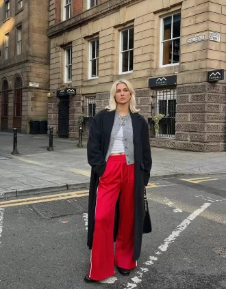 Pants with side stripes Pants with side stripes