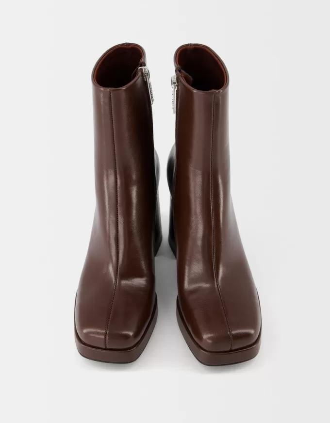 Platform high-heel ankle boots Platform high-heel ankle boots