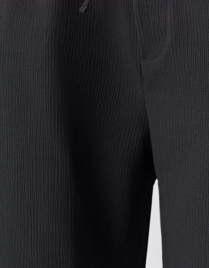 Pleated Bermuda sweat shorts