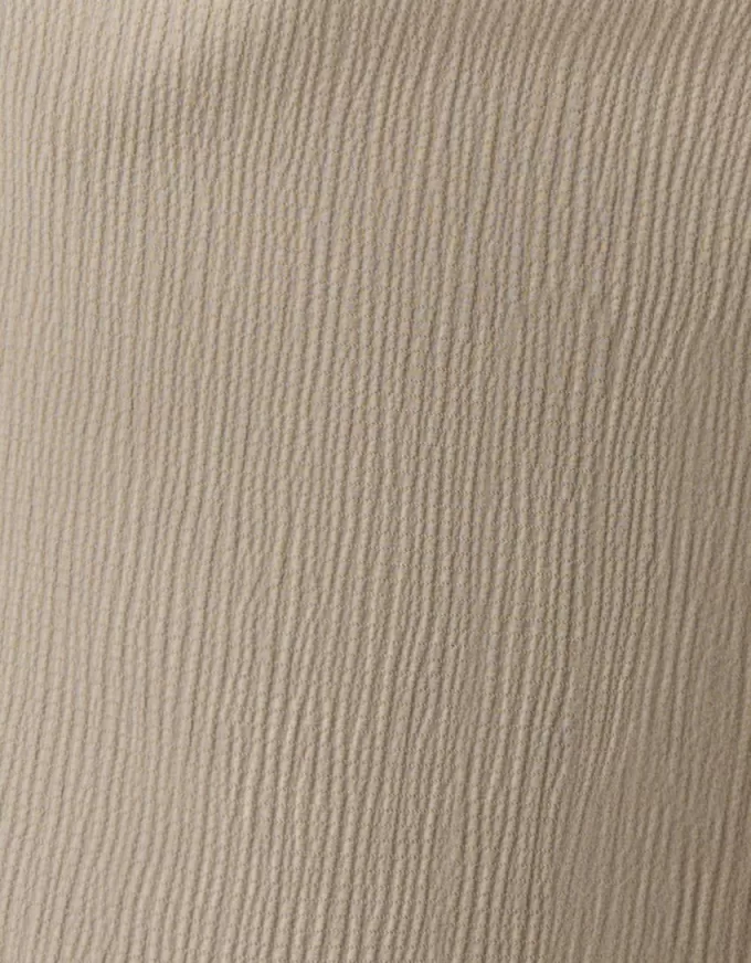 Pleated Bermuda sweat shorts