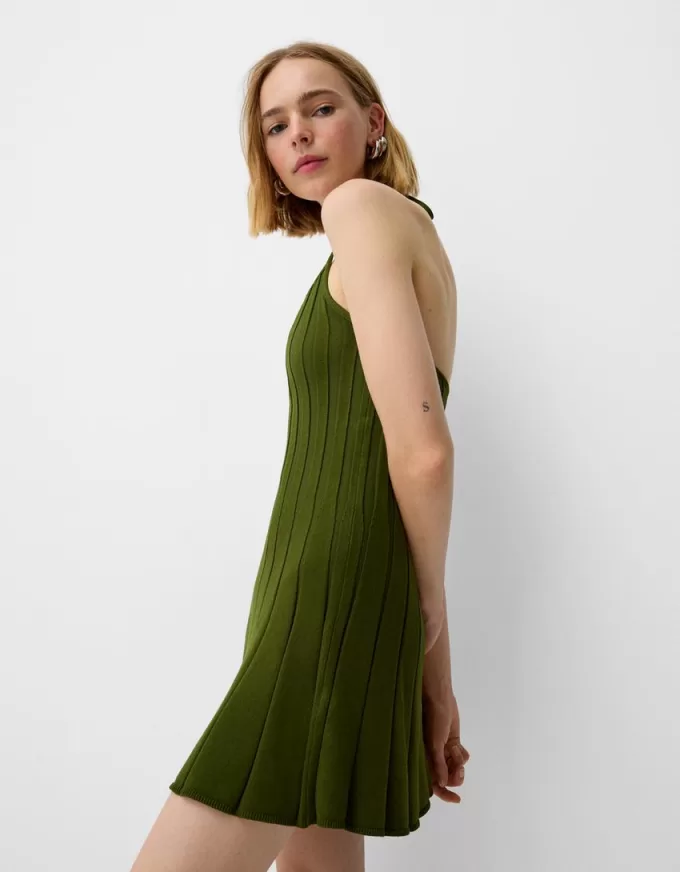 Pleated mini dress Pleated mini dress