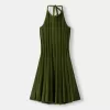 Pleated mini dress Pleated mini dress
